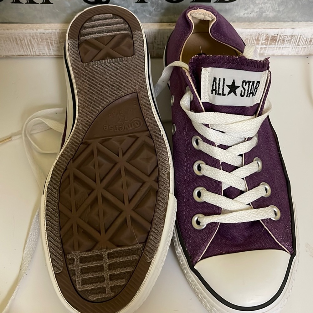 Purple converse